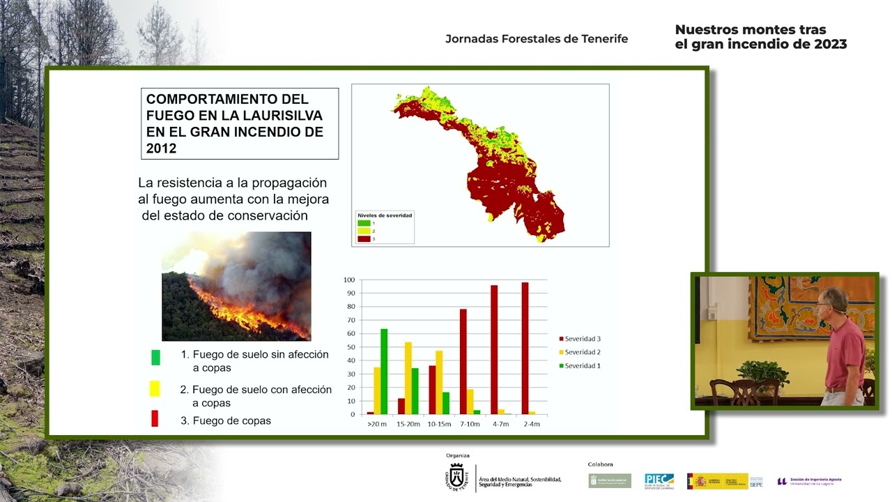Jornadas Forestales (Restauración Garajonay tras GIF 2012 – Ángel Fernández) Jueves 06/06/2024
