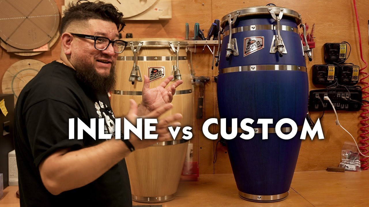 Difference between Inline congas and Custom drums - FAQ w/Eric Perez