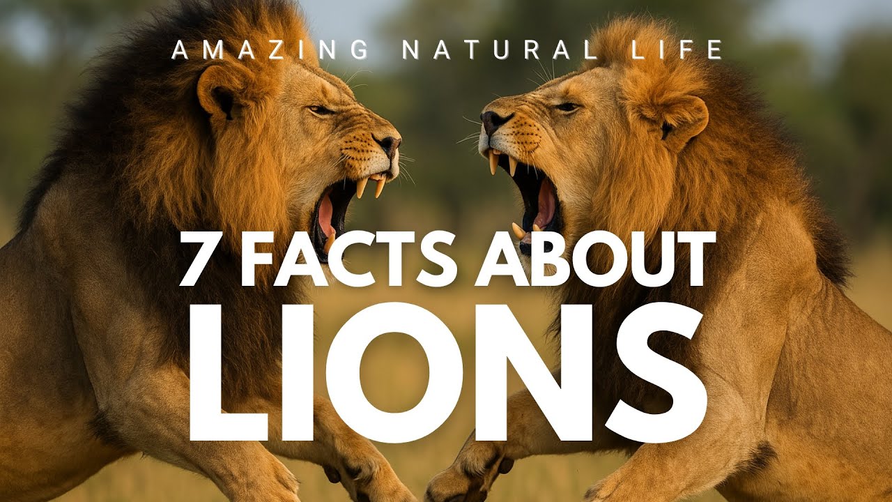 7 Lion Facts That Will Blow Your Mind 🦁 | Wild Majesty Docs