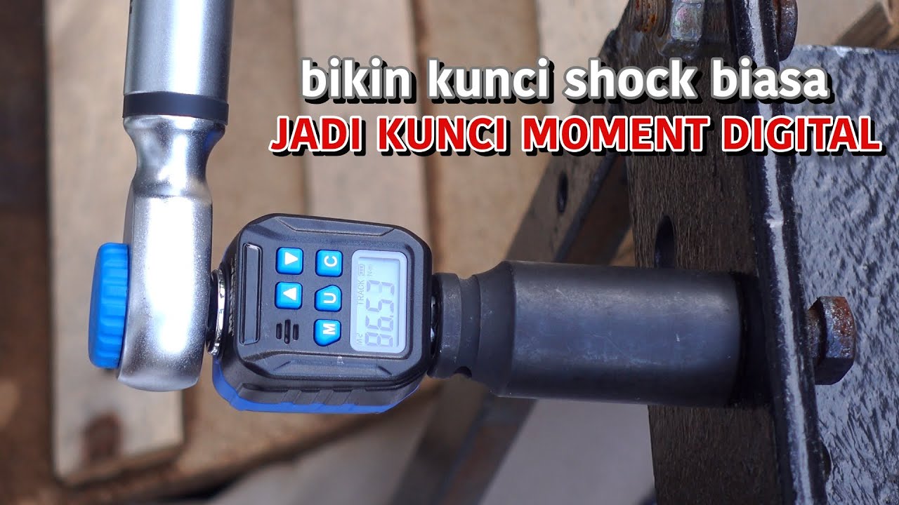 Mollar emang gookil! Digital adapter torque wrench murah terbaik ini sih 👍 👍 - MOLLAR MLR-TWA05-340