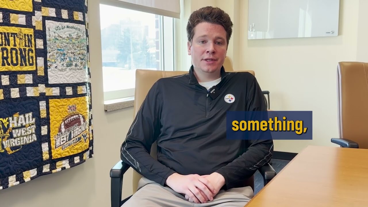 WVU Sport Management Alum Brandon Artman (Pittsburgh Steelers)