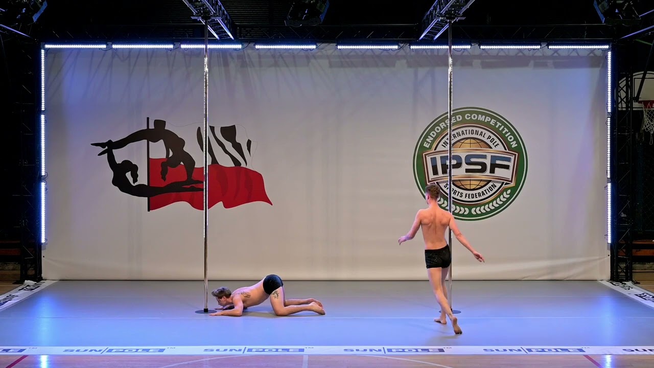 Mistrzostwa Polski Artistic Pole 2023, PATRYK CICHOŃ, MATEUSZ PAŚCIAK, Profesjonaliści Duety 18+