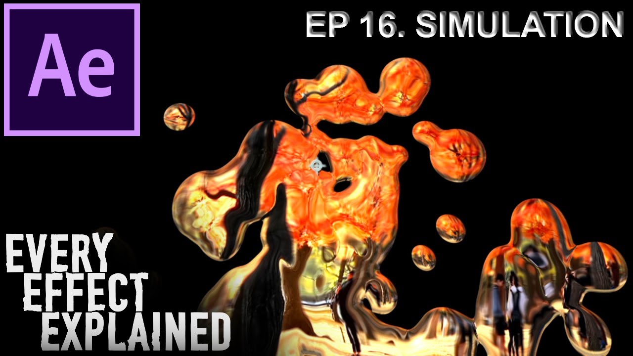 How to use the Simulation Effects in Adobe After Effects CC (Explained Ep. 16)