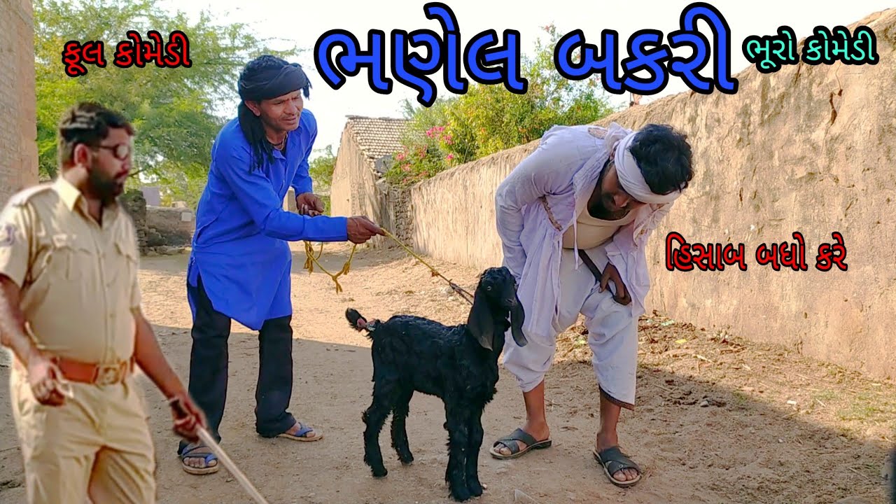 ભણેલ બકરી |bhurocomedy |gujaraticomedy |bccomedy