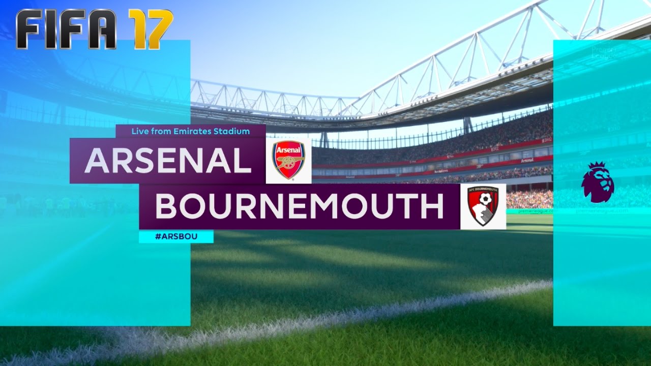 FIFA 17 - Arsenal vs. AFC Bournemouth @ Emirates Stadium