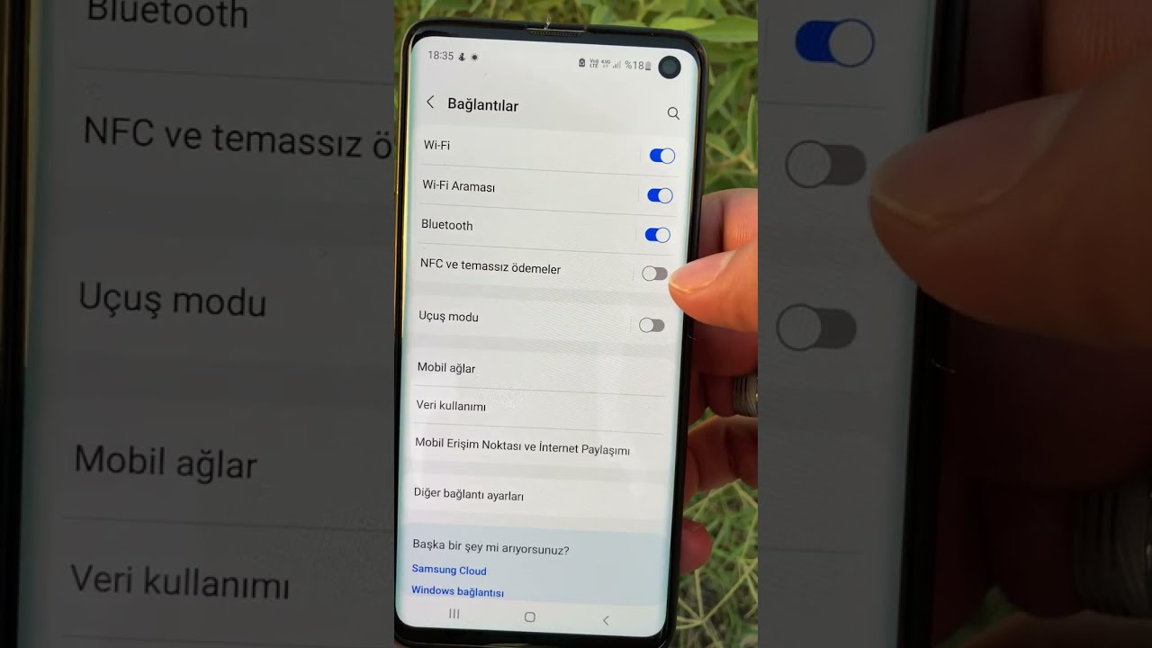 Samsung Telefonlarda NFC Temassız &Ouml;deme &Ouml;zelliğini A&ccedil;ma