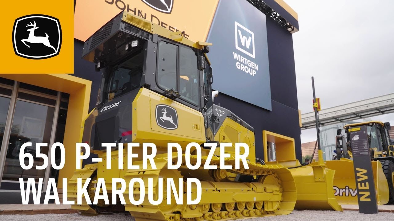650 P-Tier Dozer Walkaround | John Deere Construction