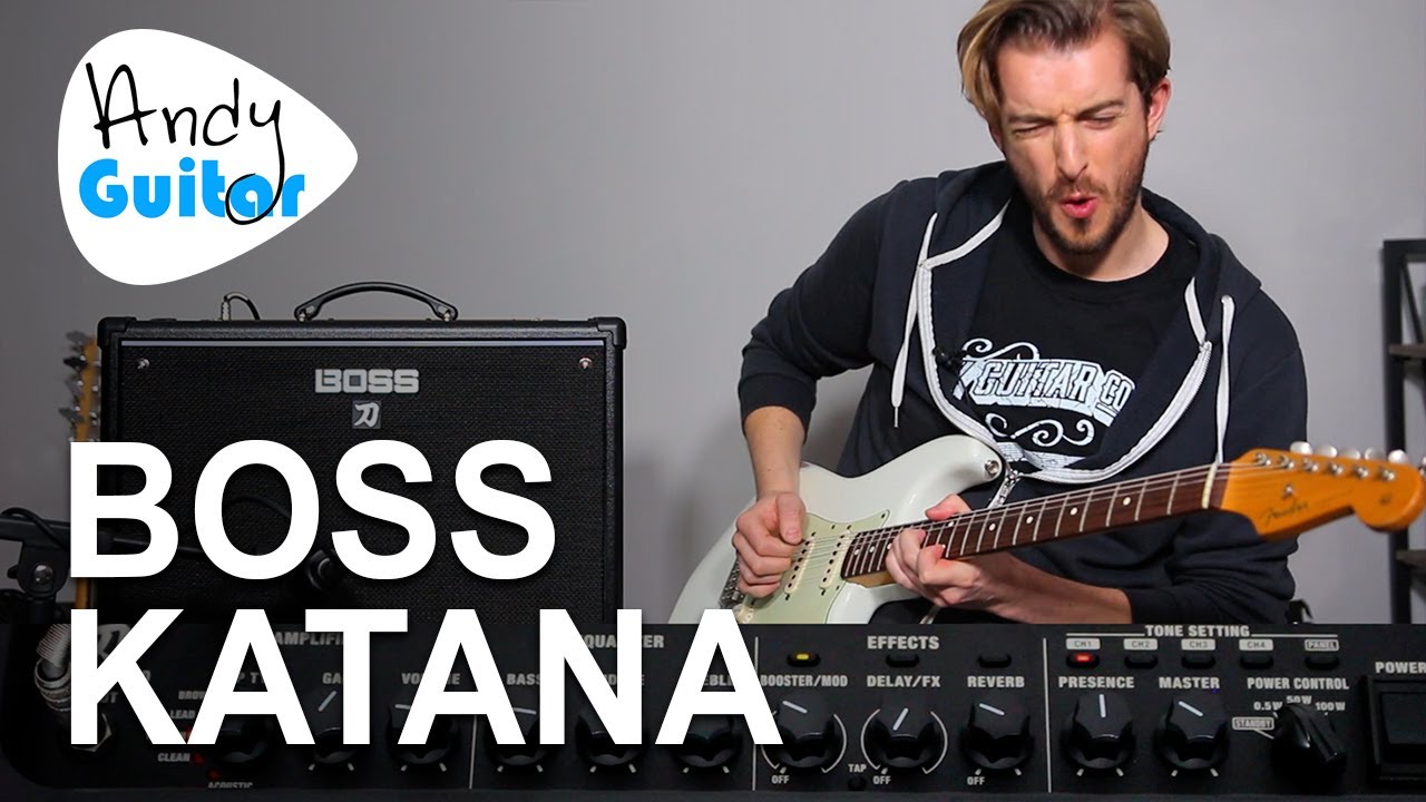 BOSS KATANA UNBOXING + AMP SETTINGS