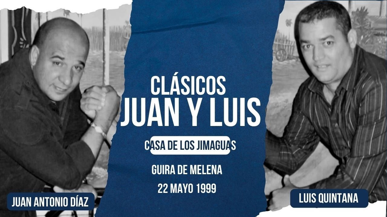 Juan Antonio Díaz y Luis Quintana Casa Los Jimaguas Mayo 1999