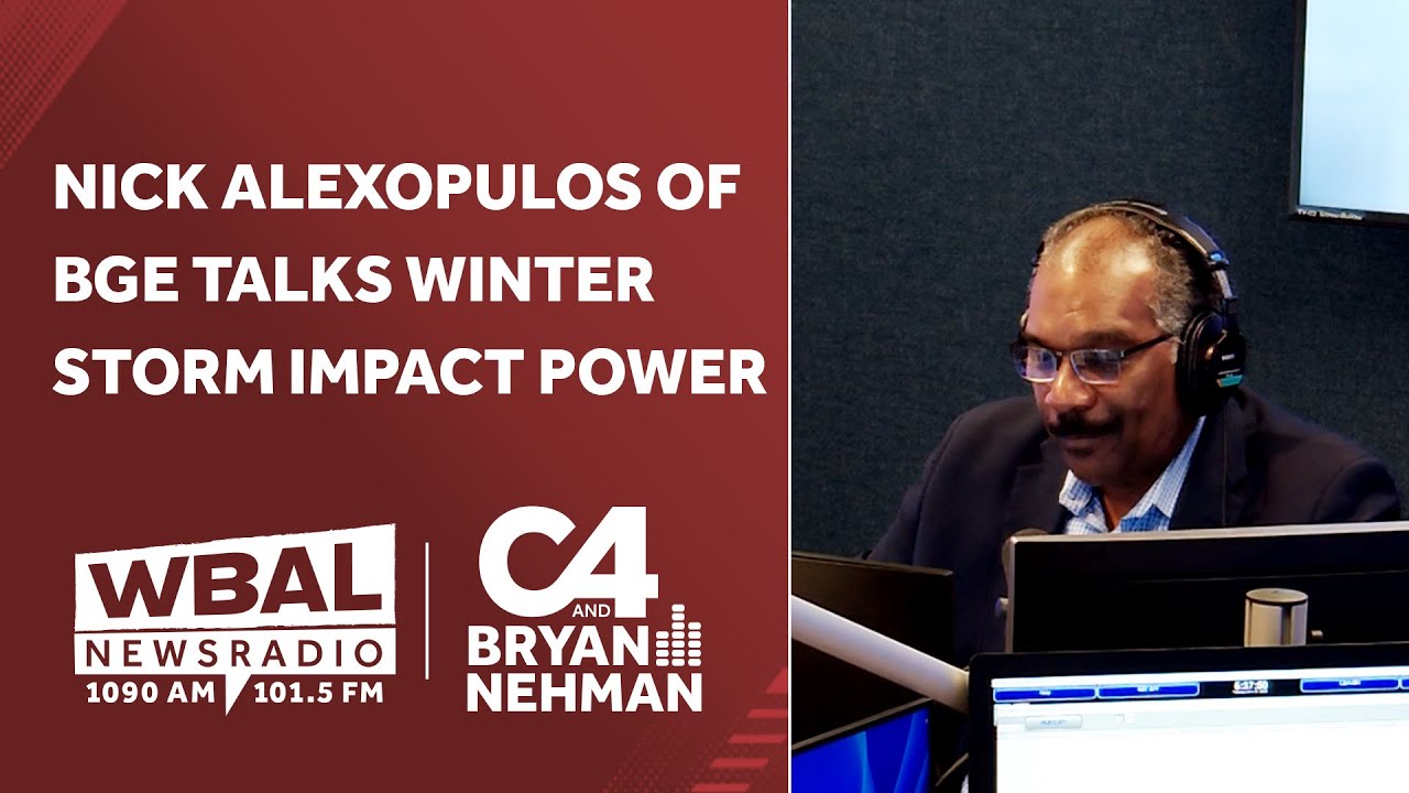 Nick Alexopulos of BGE talks winter storm impact on Power