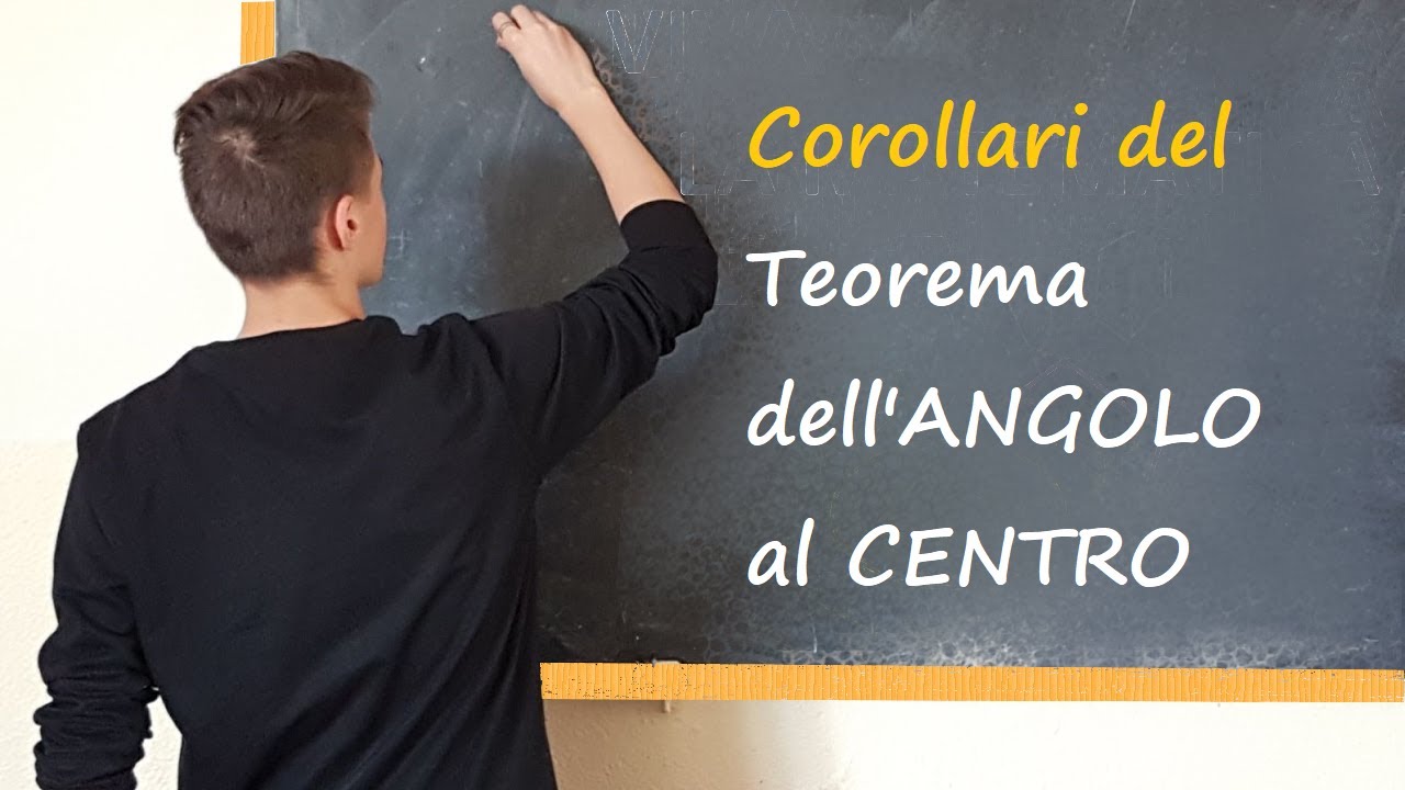Circonferenza : corollari del teorema dell'angolo al centro
