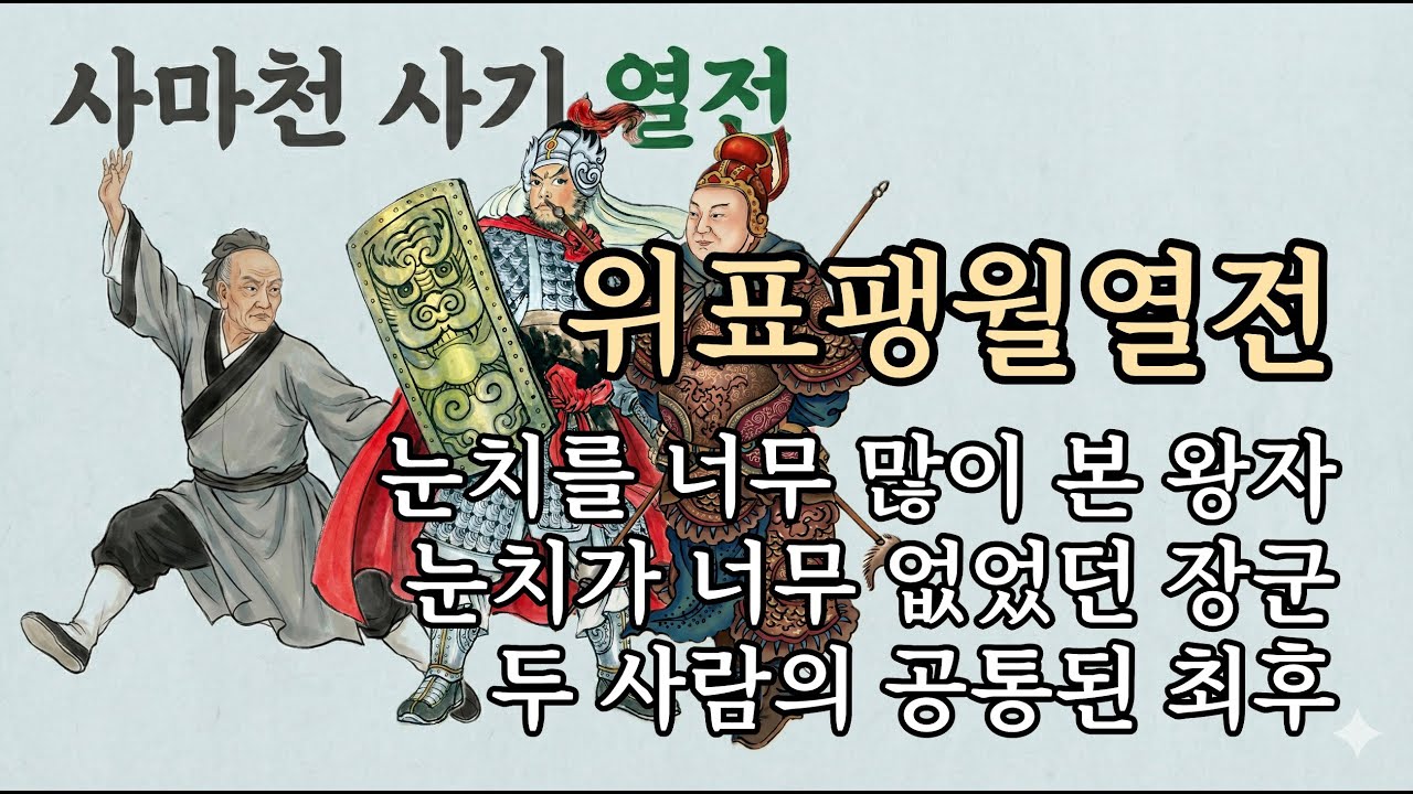 090) 기회주의자 위표 vs 순진한 천재 팽월, 그들이 토사구팽 당할 수밖에 없었던 이유