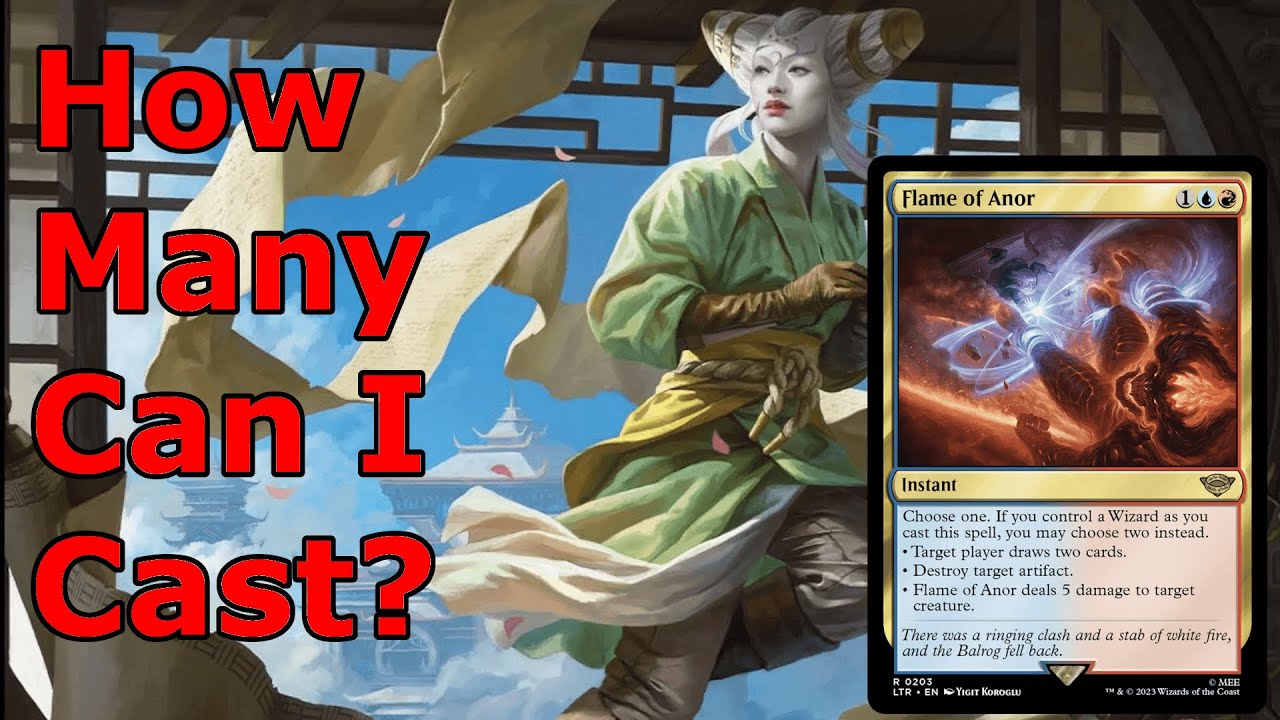 THE GREAT FLAME OF ANOR CHALLENGE! (Legacy MTG)