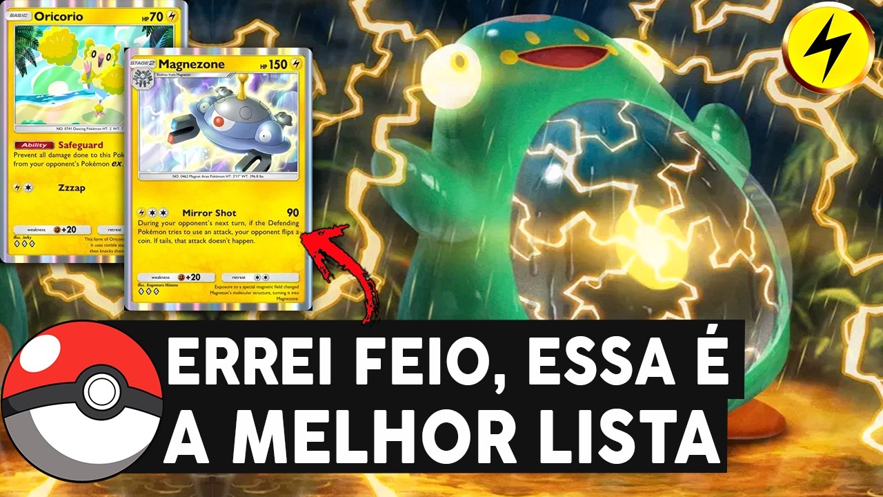 LISTA DEFINITIVA DE BELLIBOLT - DOMINA TORNEIOS AO REDOR DO MUNDO | POKEMON TCG POCKET