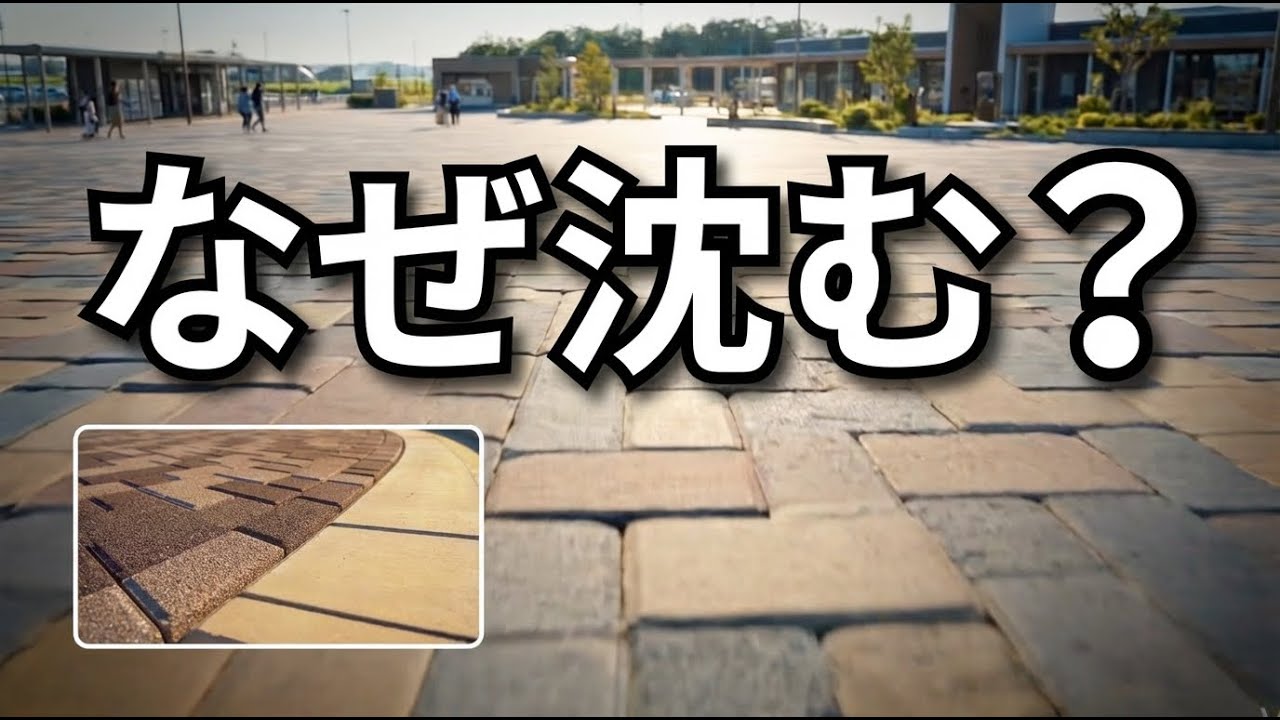 なぜ沈む？インターロッキング施工｜完成形から逆算する理由