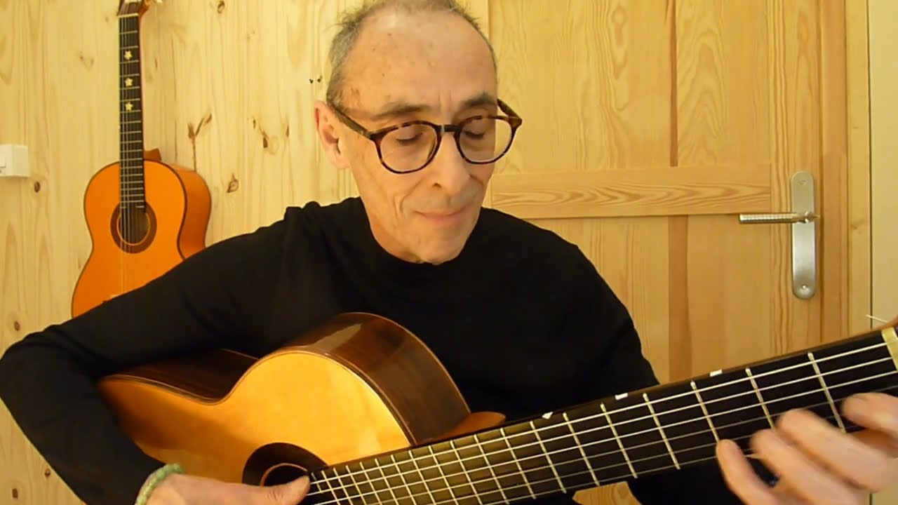 Colombianas pour guitare, jouée sur une guitare Vicente Carrillo.