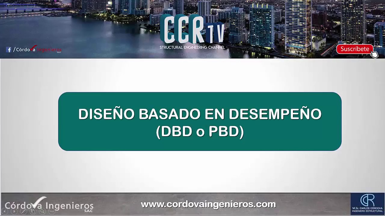 DISEÑO BASADO EN DESEMPEÑO - DBD