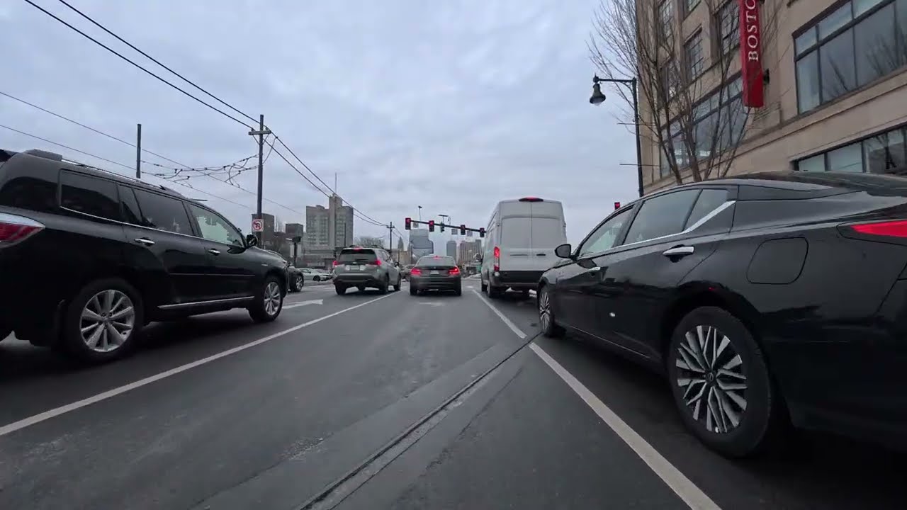 POV Bike Commuting in Boston