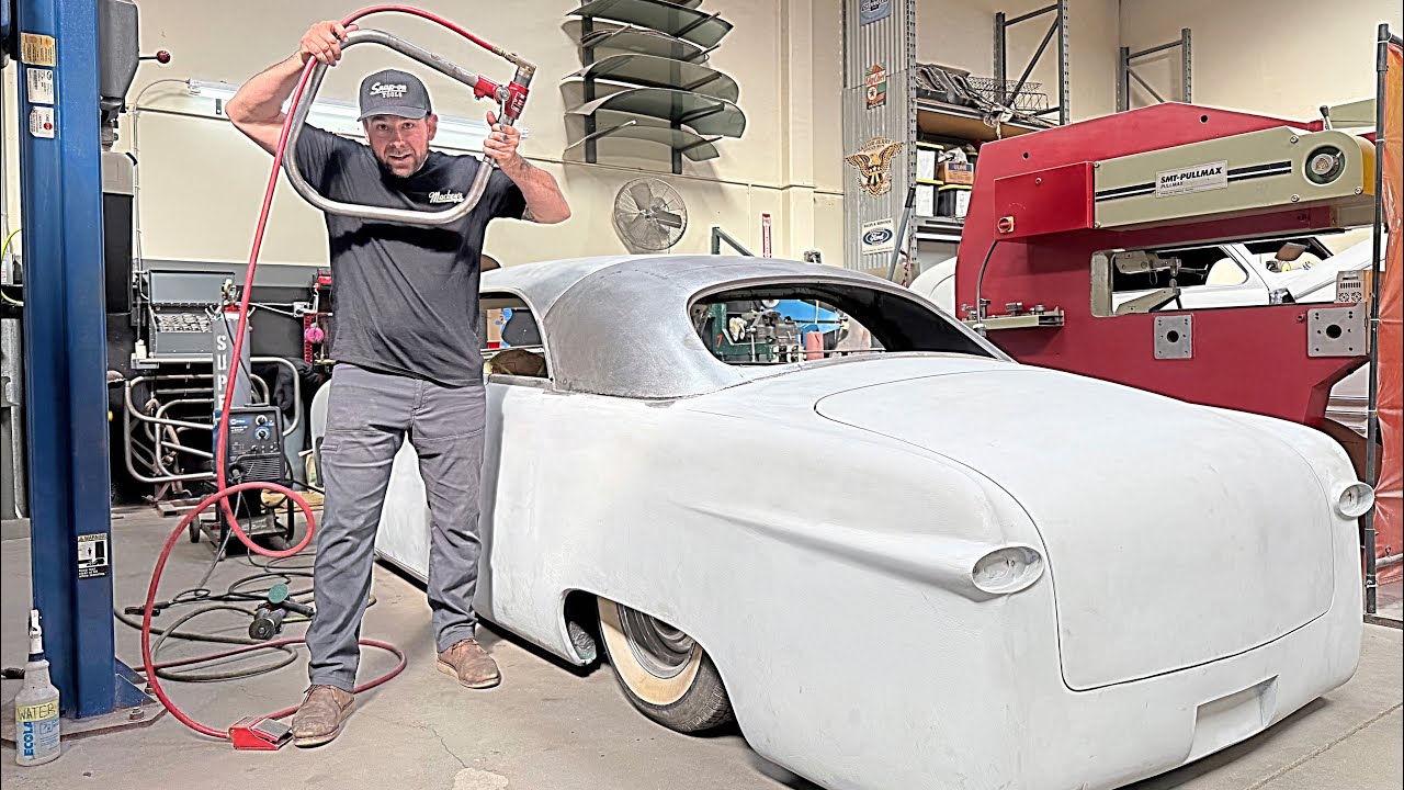 Ford Chop Top 1951 года &mdash; часть 4 (отделка металла)