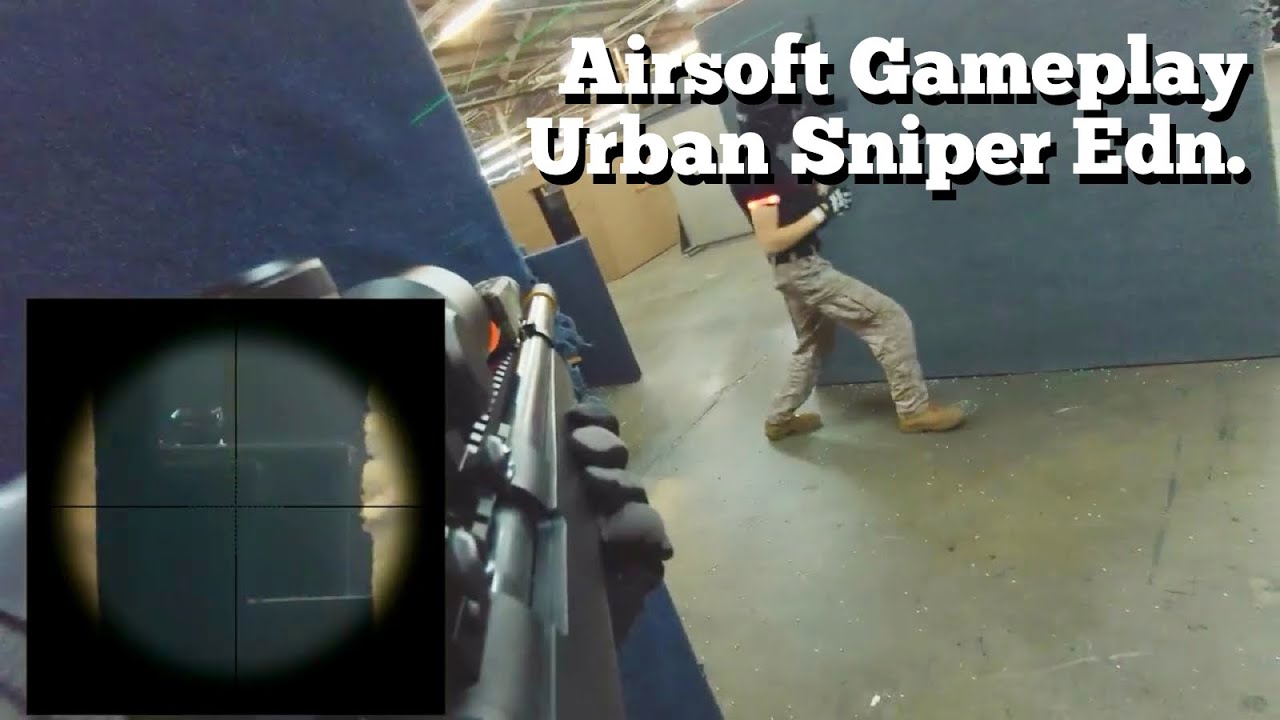 Airsoft Gameplay, Urban Sniper Edition, at Tac City Fullerton, 2-6-2026