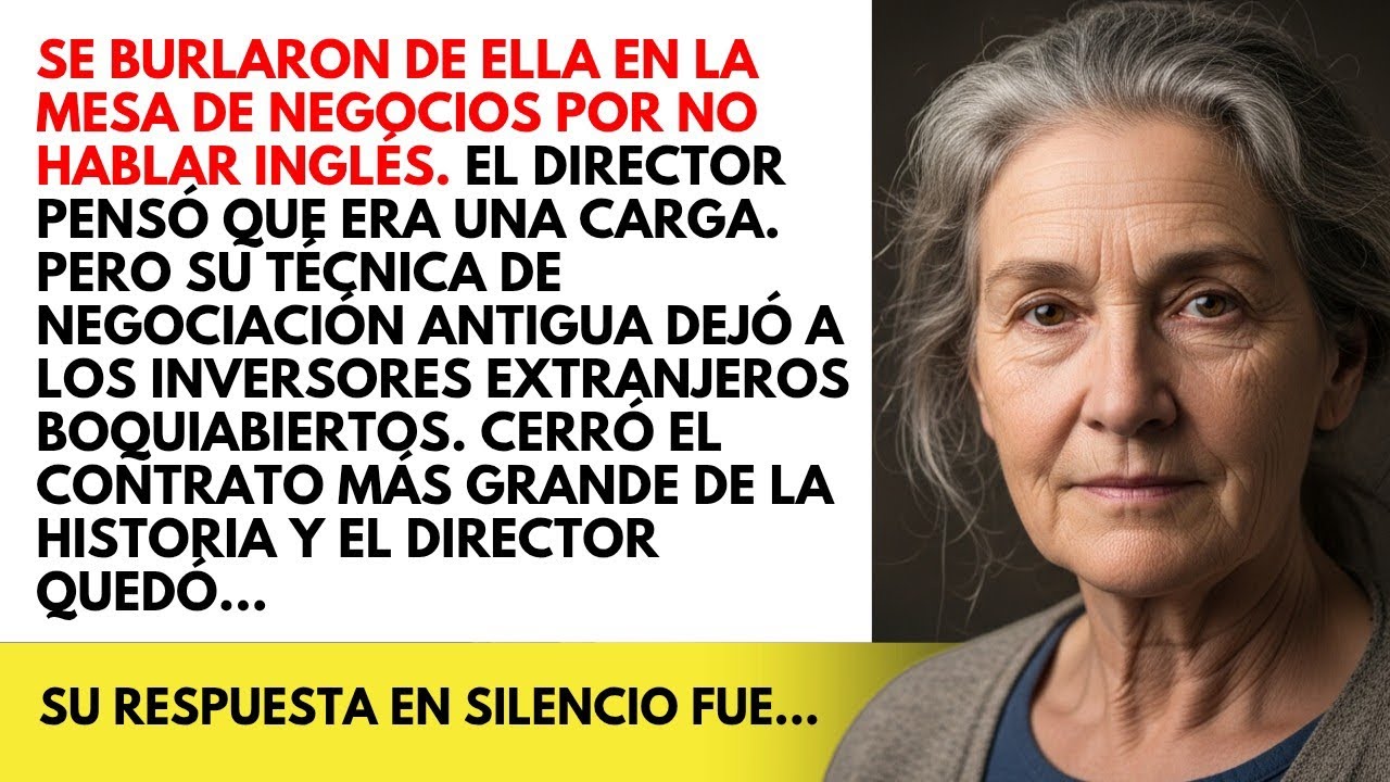 ¿NO HABLAS INGLÉS?
