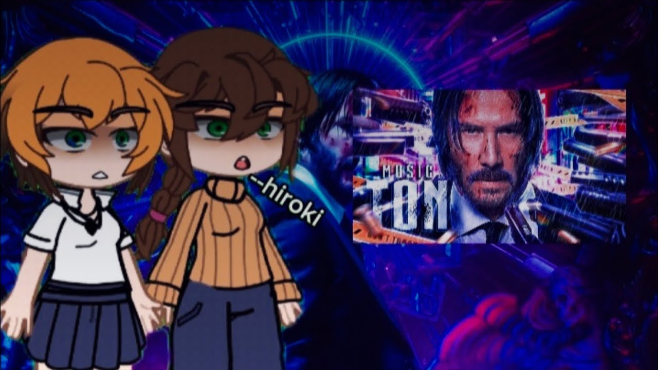 (Melhorado) kokujin no tenkousei reagindo ao rap do John wick (@PapyrusDaBatata) (as)