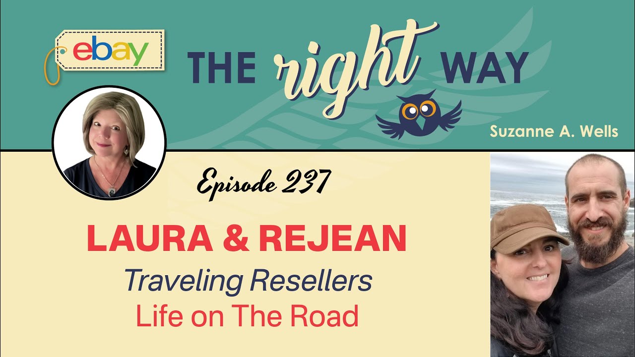 eBay Seller Chat with Laura and Rejean - Traveling Resellers, Life on the Road 🏞️