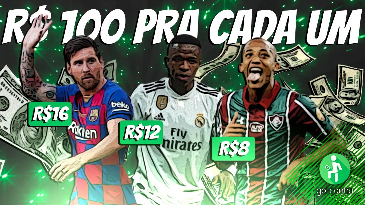 DESAFIO DA SELEÇÃO COM R$100 DO MUNDO TODO | QUEM MONTOU O MELHOR TIME?
