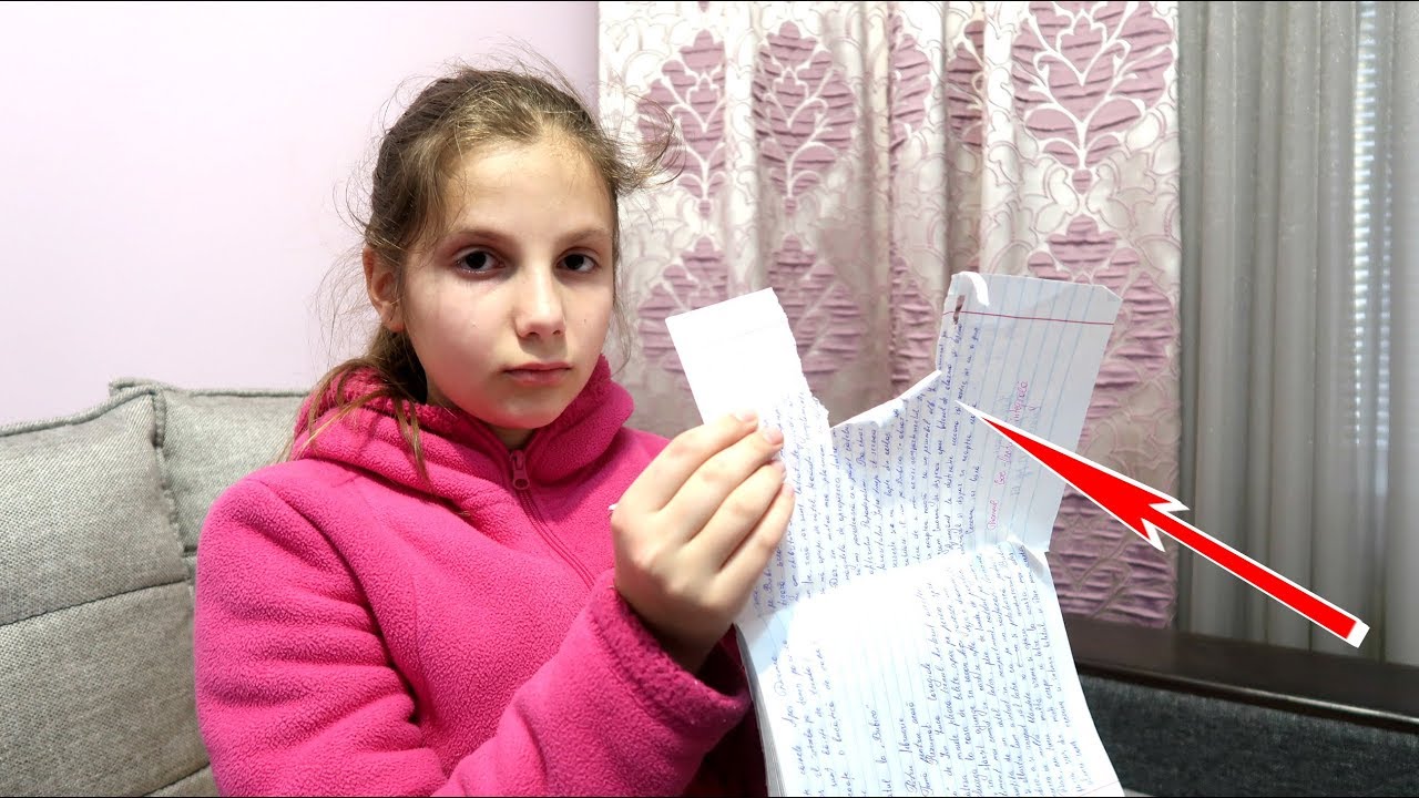 Andries i-a RUPT CAIETUL lui Irochka de Limba Romana