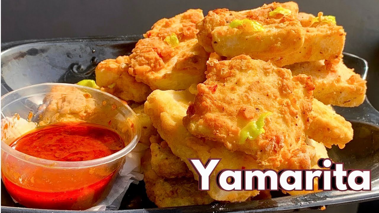 HOW TO MAKE CRIPSY YAMARITA | The Best Nigerian Fried Yam & Egg flour Breakfast Recipe #eggrecipe