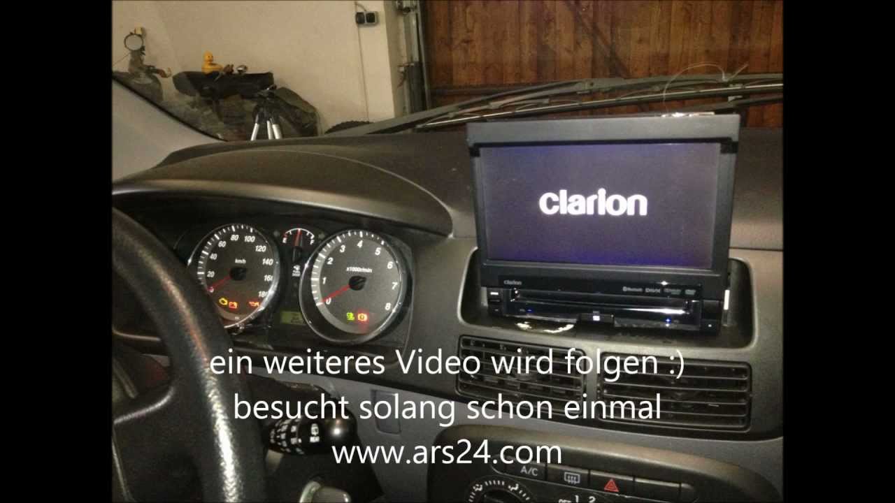 Unboxing + Einbau Clarion VZ402E