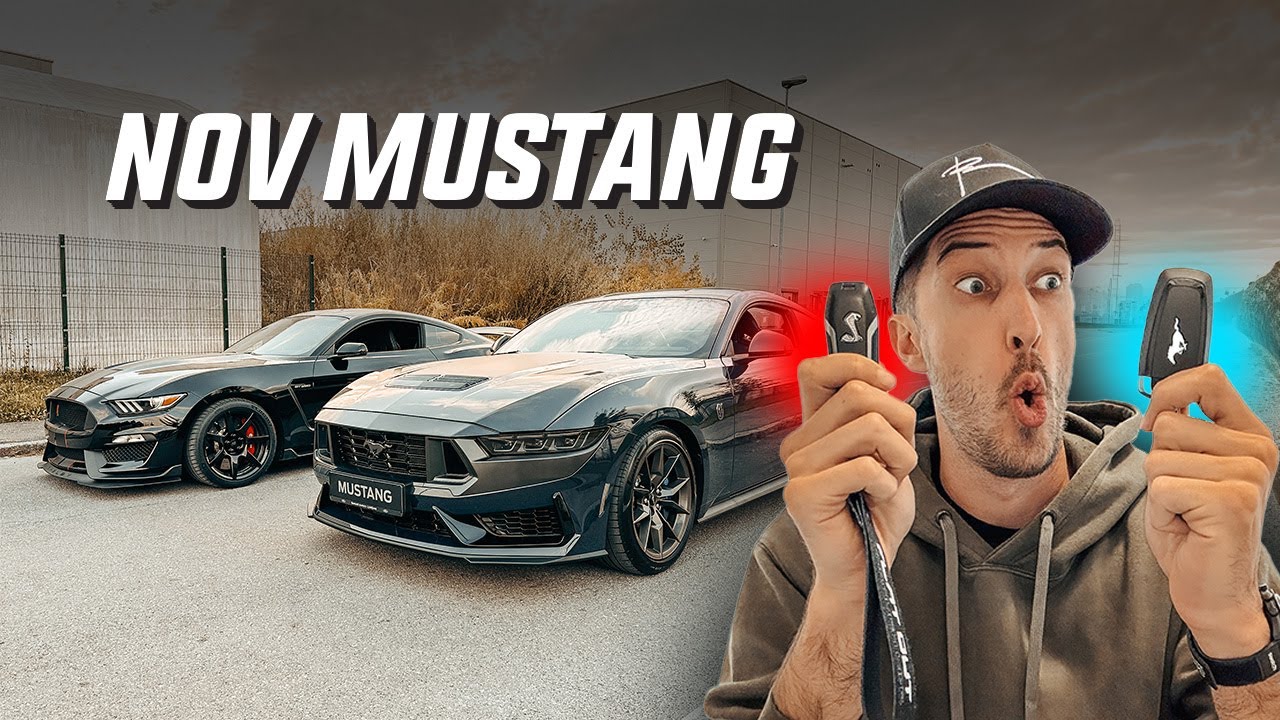 DOBIL SEM NOVEGA MUSTANGA // Ford Mustang Dark Horse
