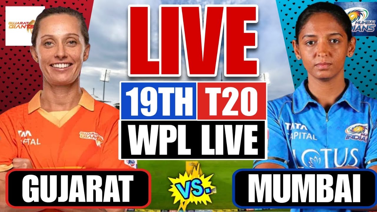 Mumbai Indians Women vs Gujarat Giants Women, 19th Match, Women's Premier League 2026 - Commentary