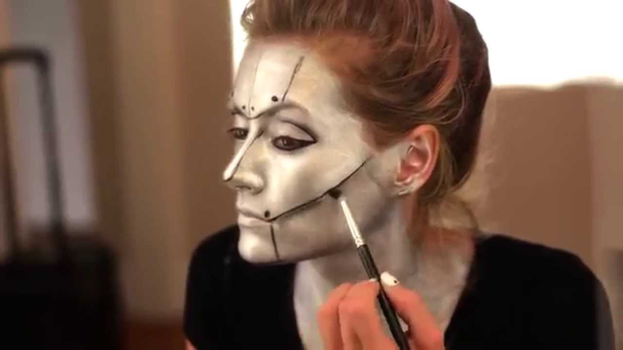 Halloween Makeup Tutorial:  Robot
