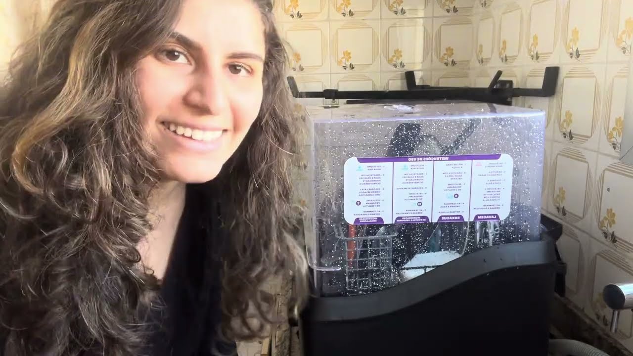 Unboxing da minha lava-louças portátil da Praxis - Lava de verdade?