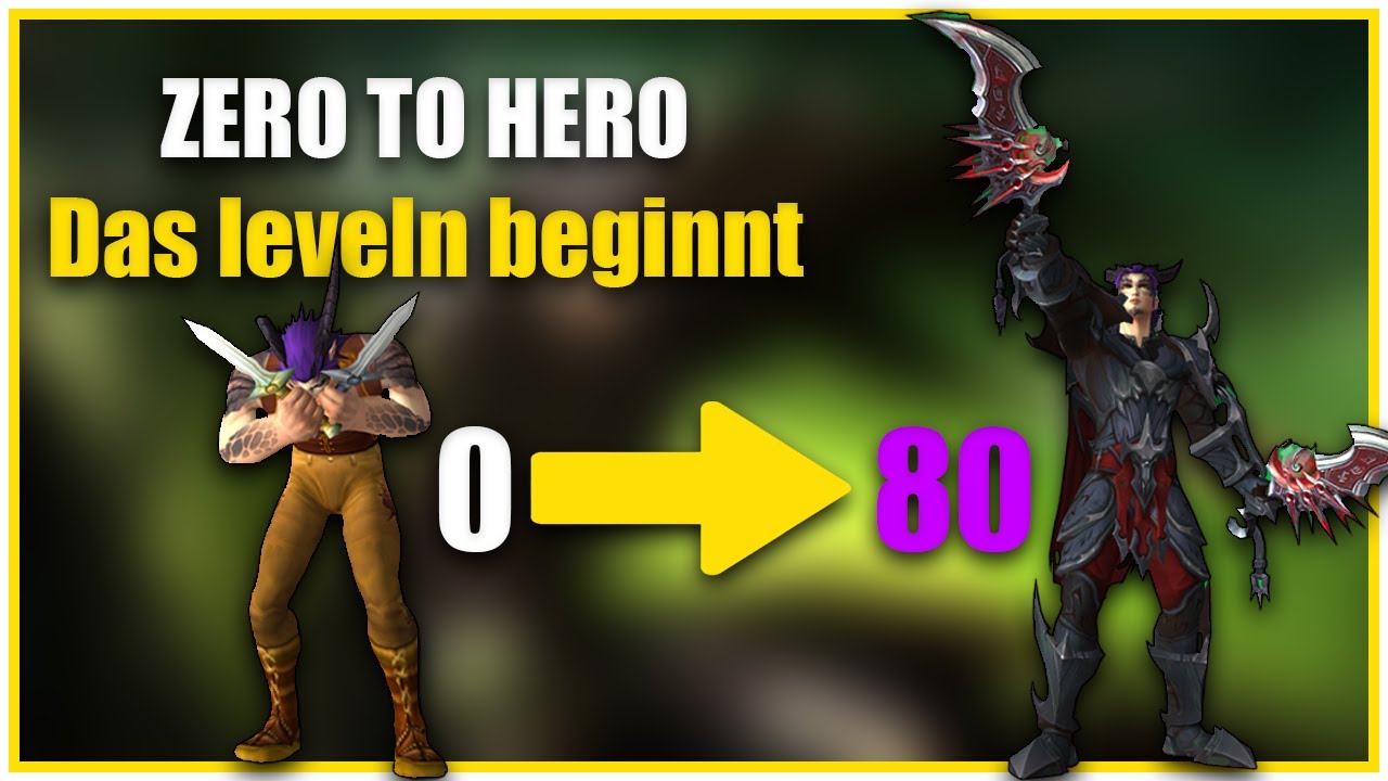 Zero to Hero Challenge I World of Warcraft I AhronMitH