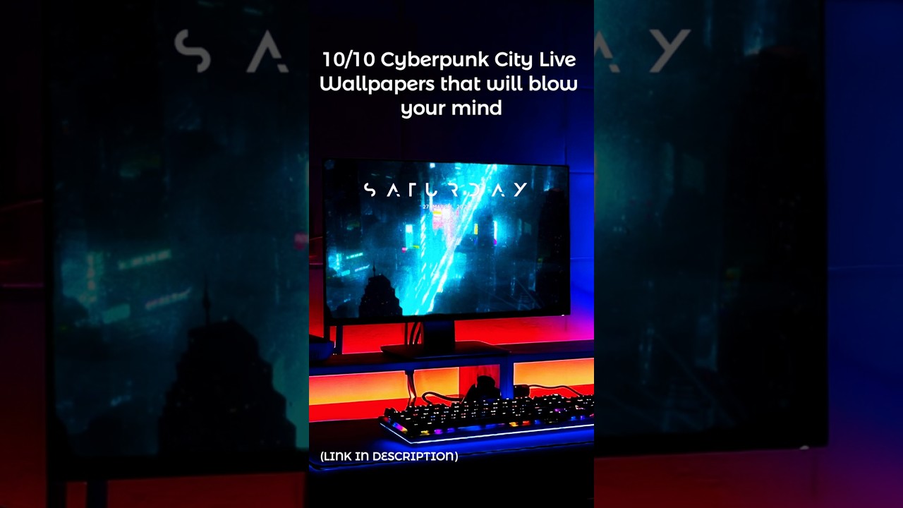 10/10 Cyberpunk City Live Wallpapers that will blow your mind | Free to Download
