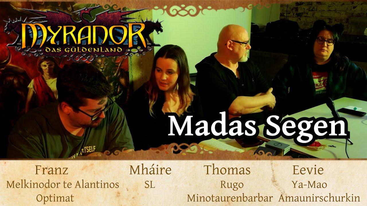 DSA Myranor: Madas Segen - Pen and Paper live von der Eulencon 2025