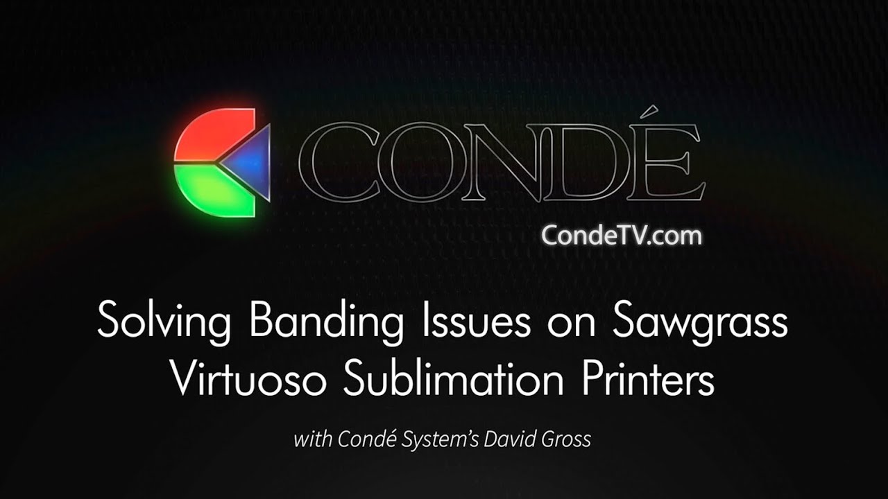 Solving Banding Issues on Sawgrass Virtuoso Sublimation Printers
