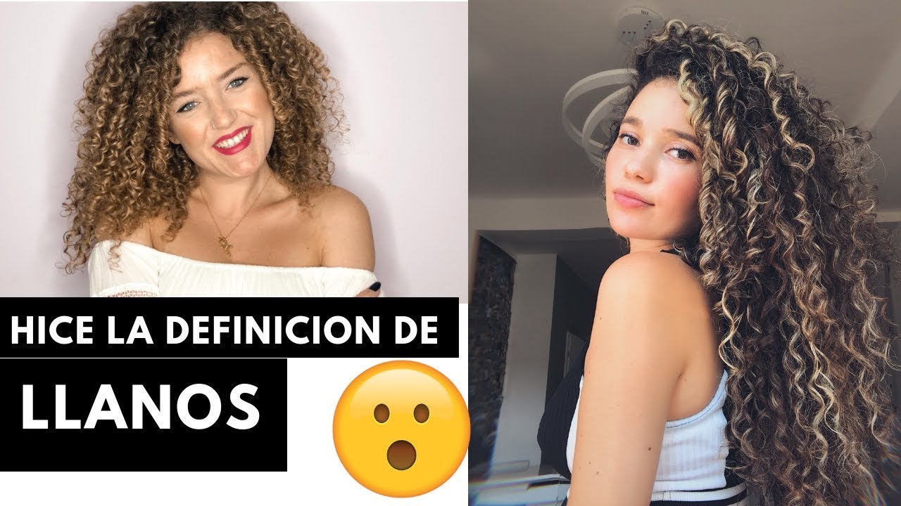 Rizos Definidos: Hago la definición de Llanos| Cabello Rizado