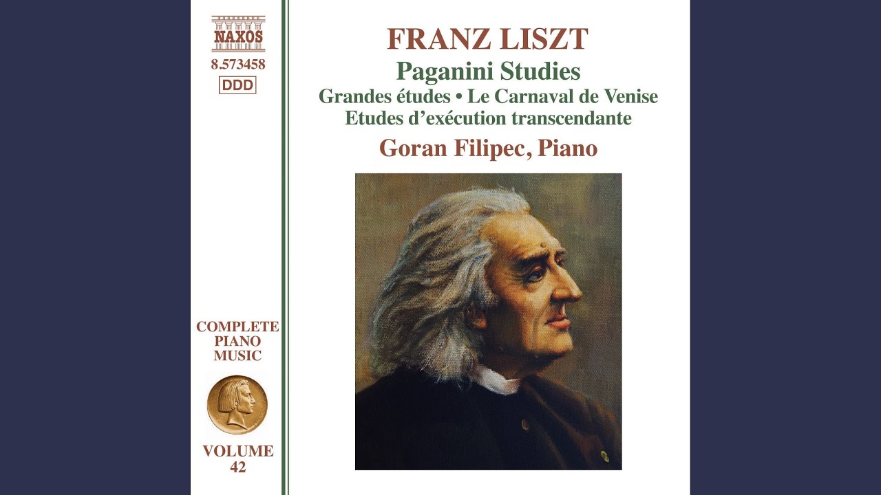 6 Études d'exécution transcendante d'après Paganini, S. 140: No. 2 in E-Flat Major 