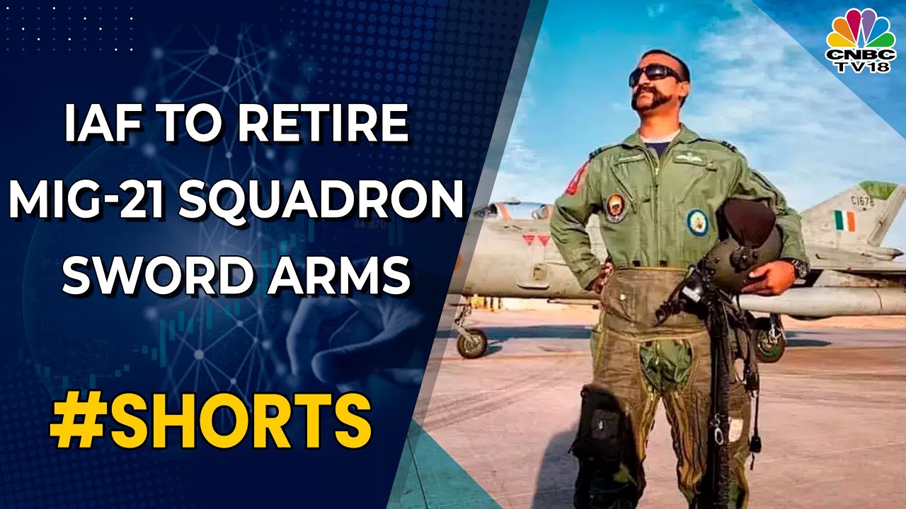IAF To Retire MIG-21 Squadron Sword Arms | #Shorts
