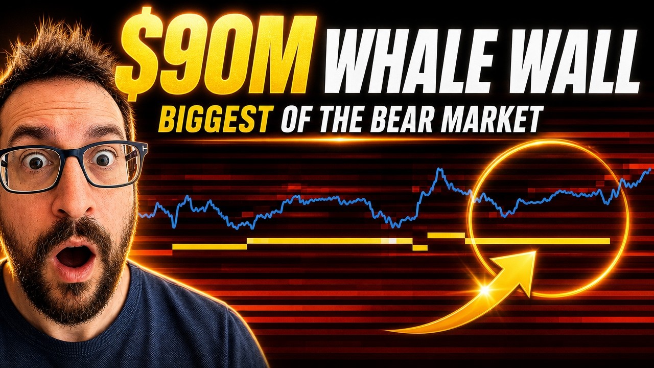 Bitcoin's $90M Whale Wall &mdash; Biggest Buy Order of the Bear Market
