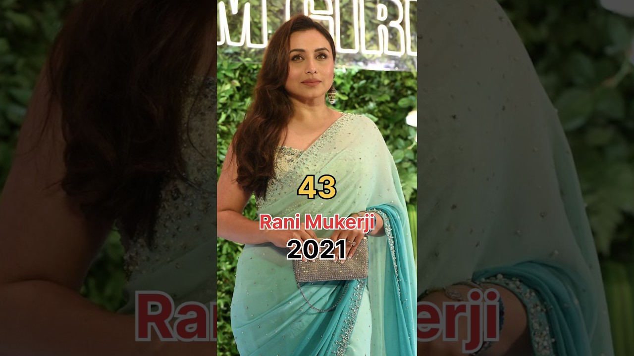 Rani Mukerji Real Aeg (2016-2025) #ranimukerji #shorts #viralvideo #trending #viral #song #love