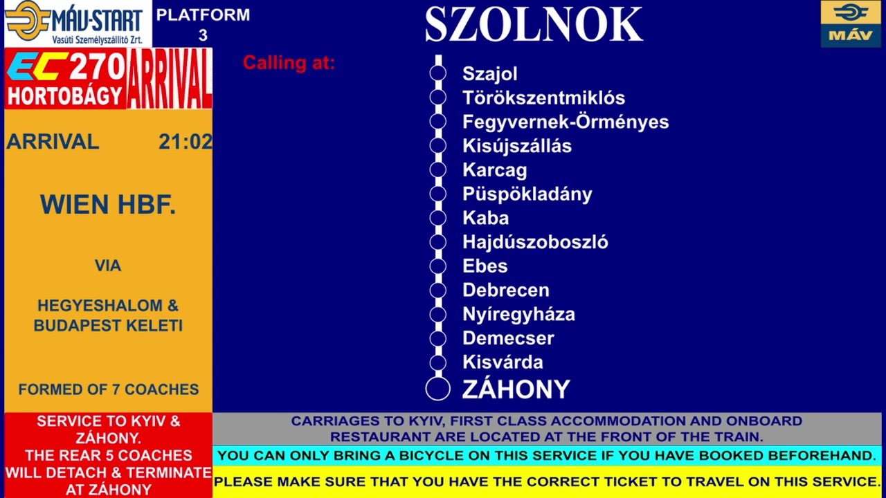 Szolnok állomási utastájékoztatás, Rábai Balázs