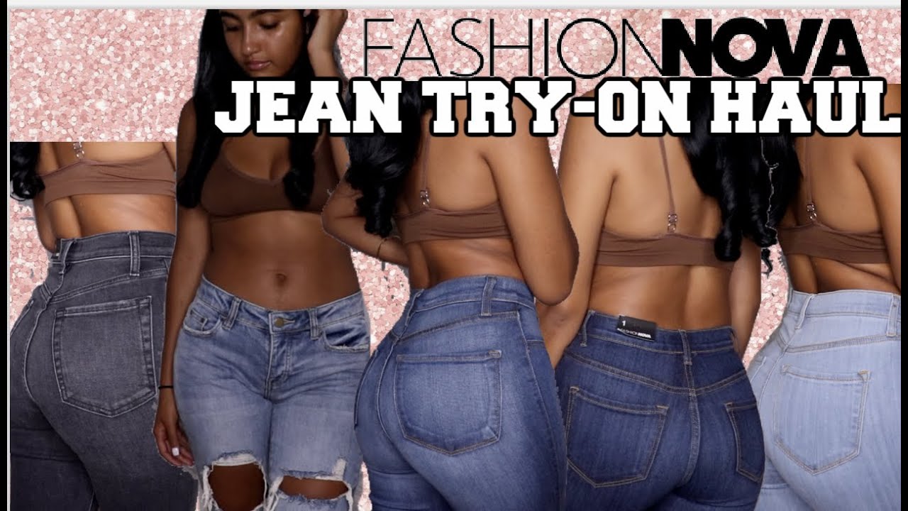 FASHION NOVA JEANS TRY-ON HAUL *booty lifting jeans* | Jaylee Ortega