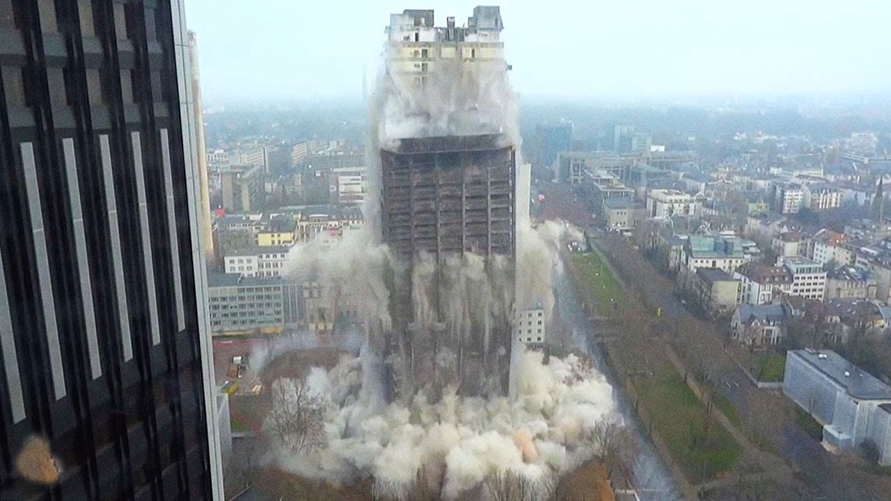 5 невероятных разрушений и взрывов зданий