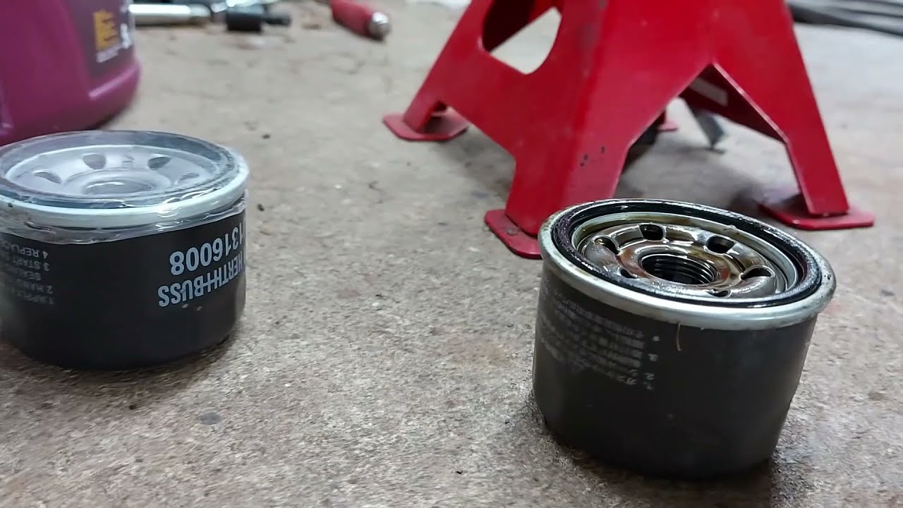Copen oil and filter change
