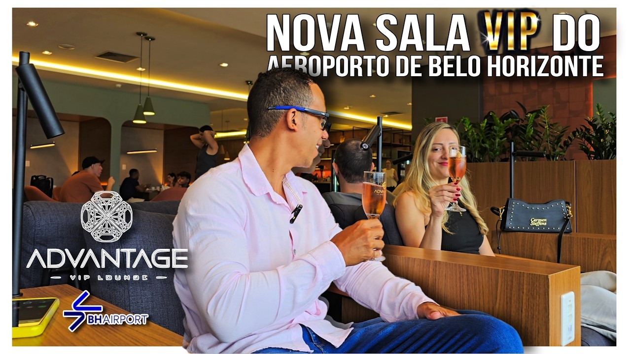 Advantage VIP Lounge em Confins eleita a melhor sala VIP do mundo EP. 114