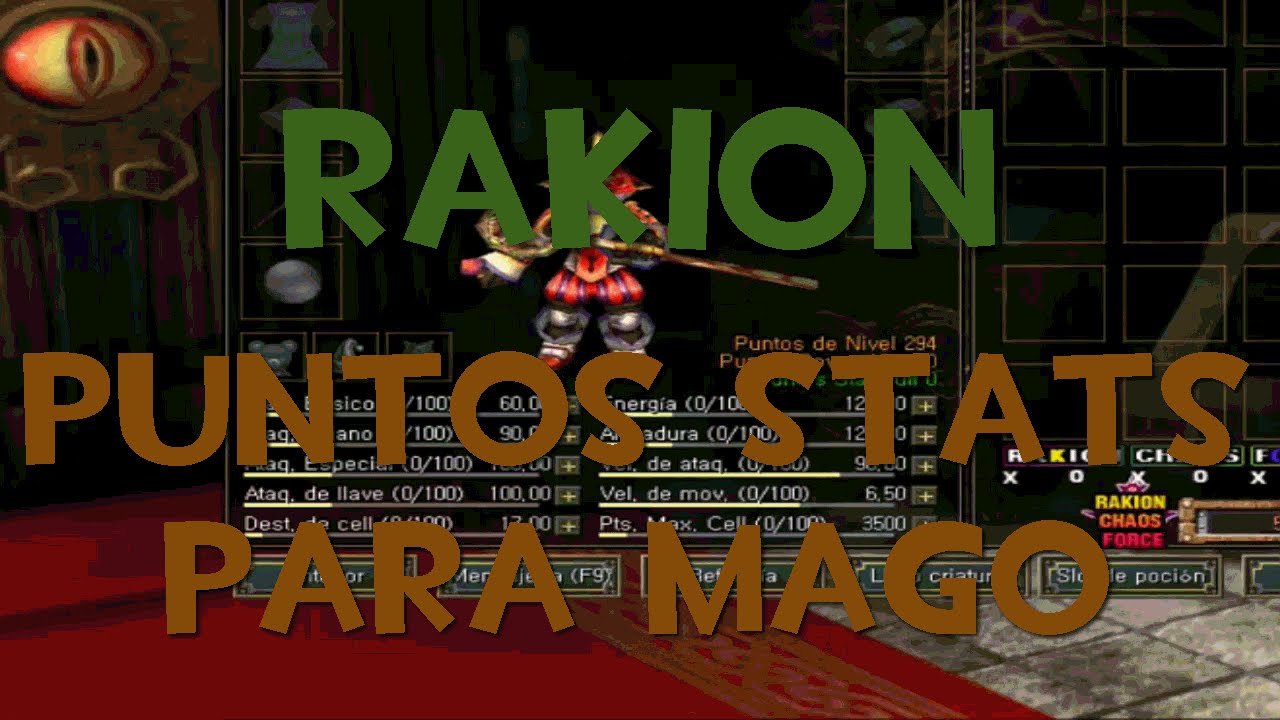 Rakion | Tutorial Puntos Stats para Mago ANALERO